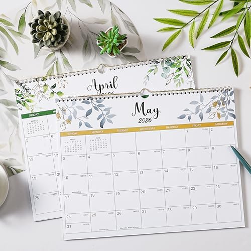 2026 Wall Calendar - 18 Months Wall Calendar 2026-2027, January 2026 - June 2027