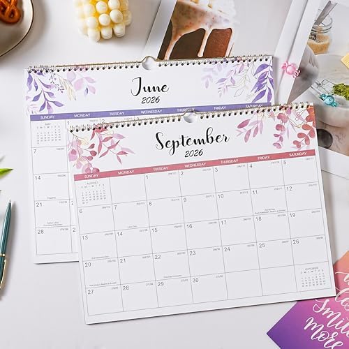 2026 Wall Calendar - 18 Months Wall Calendar 2026-2027, January 2026 - June 2027