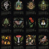 Dark Forest Calendar Animal Wall Calendar