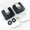 X11AA 2Pcs Silent DIY Quartz Wall Clock Movement Mechanism Kit for Repair Parts Replacement Home Decor Timepiece Tools 20mm